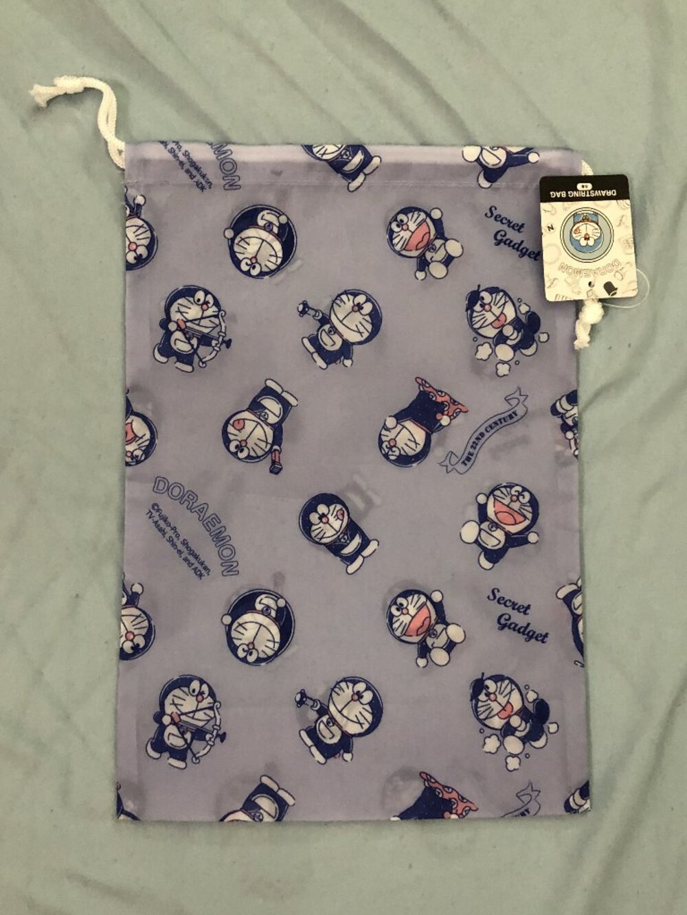 Doraemon "Secret Gadget" Large Drawstring Bag - Picture 2 of 5